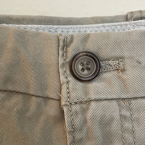 Izod Men's Flat Front Pants 34 x 30 Straight Fit Cedarwood Khaki NWT - Picture 5 of 12